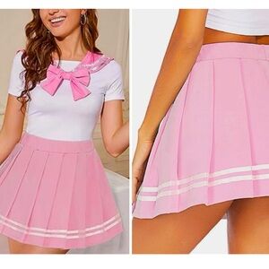 Avidlove Short Pleated Mini Skirt for Women